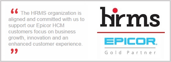 HRMS Solutions Recognized by Epicor as Gold Partner in Annual Partner Program Awards