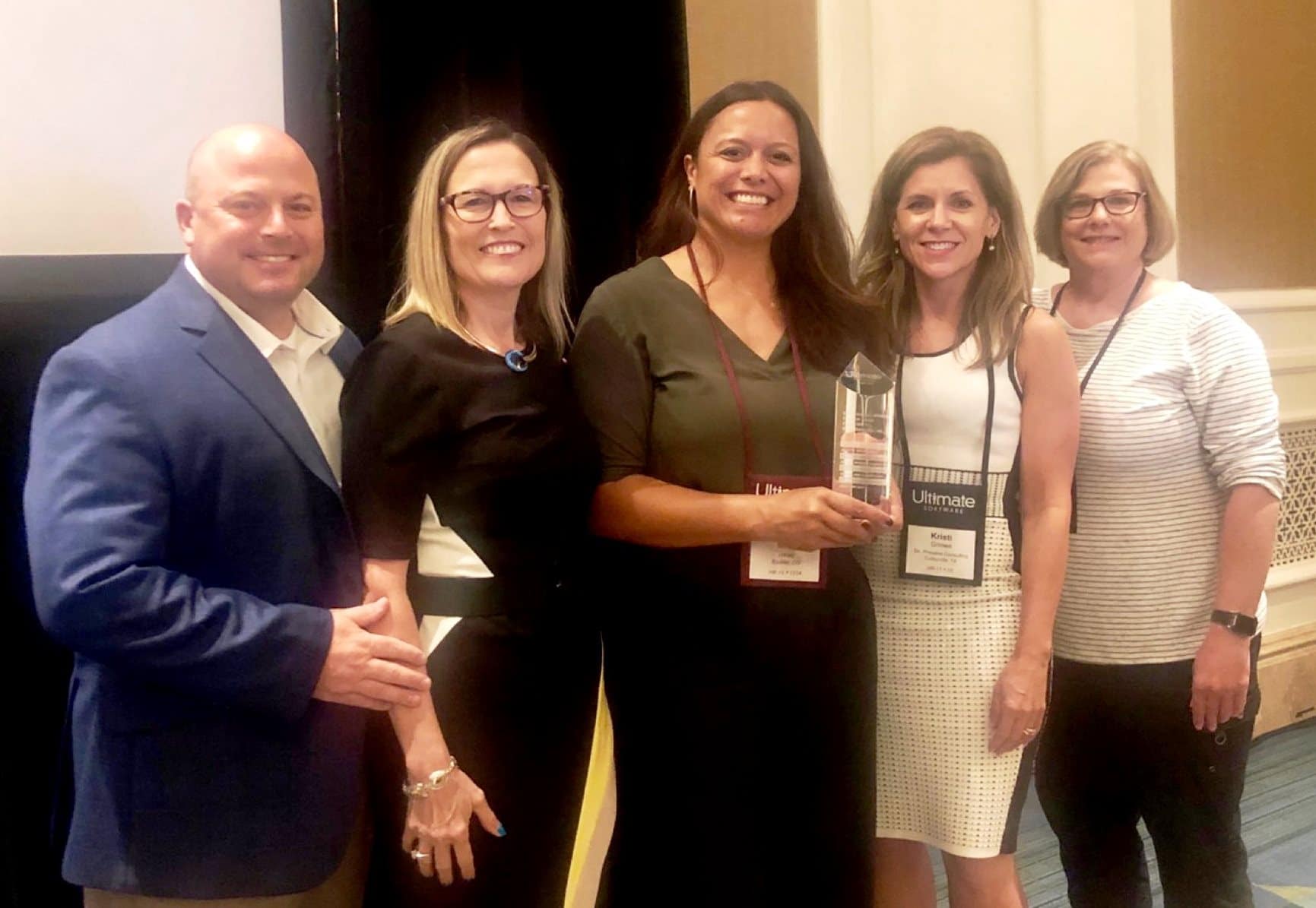 Ultimate Software Honors HRMS Solutions with Pinnacle Award