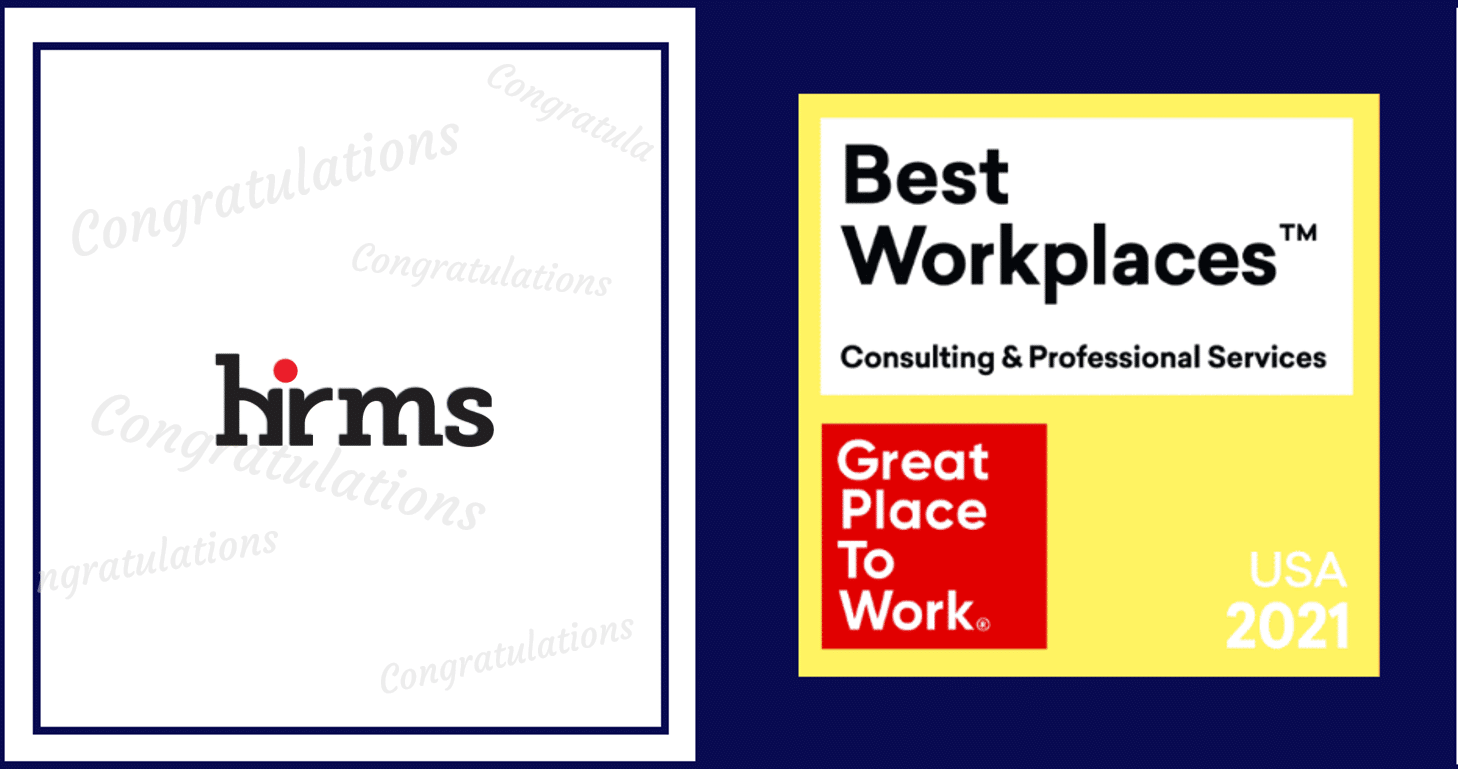 Great Place to Work Names HRMS Solutions One of the Best Workplaces in Consulting & Professional Services 2021