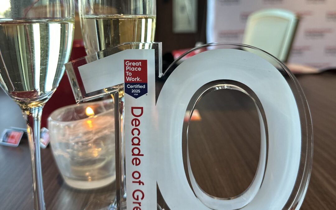 Ascend Celebrates a Decade of Great With Great Place To Work®